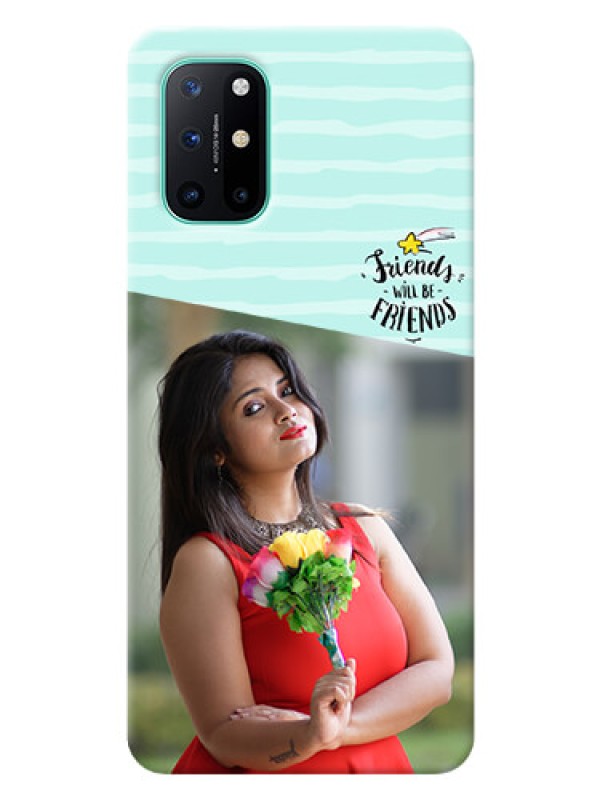 Custom OnePlus 8T Mobile Back Covers: Friends Picture Icon Design