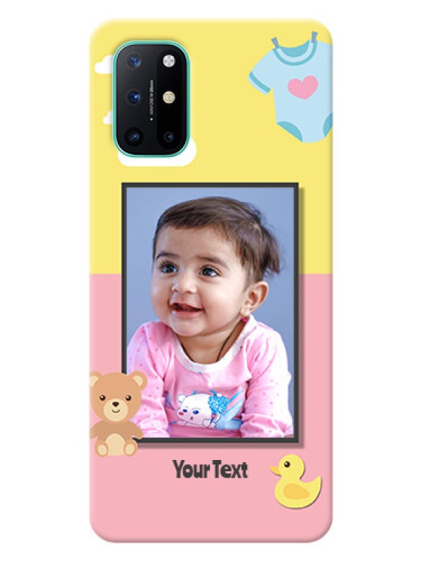 Custom OnePlus 8T Back Covers: Kids 2 Color Design