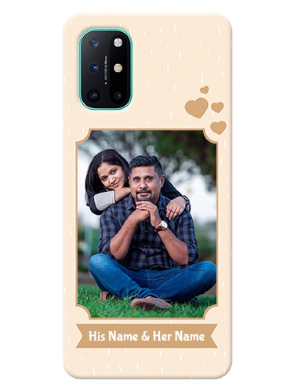 Custom OnePlus 8T mobile phone cases with confetti love design 