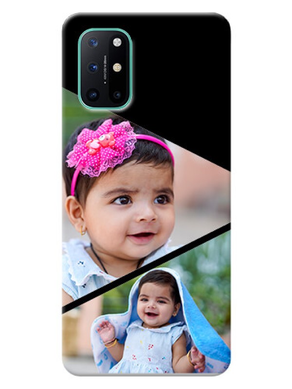 Custom OnePlus 8T mobile back covers online: Semi Cut Design