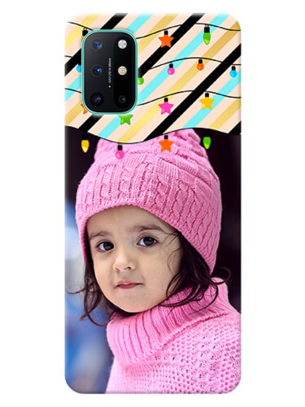 Custom OnePlus 8T Personalized Mobile Covers: Lights Hanging Design