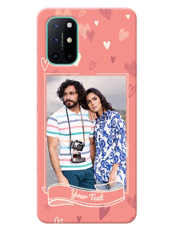 Custom OnePlus 8T custom mobile phone cases: love doodle art Design
