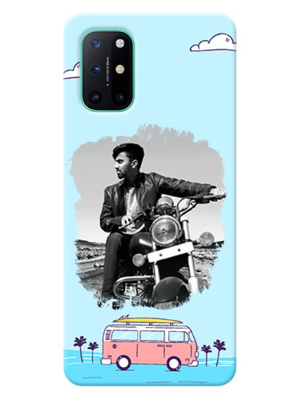 Custom OnePlus 8T Mobile Covers Online: Travel & Adventure Design