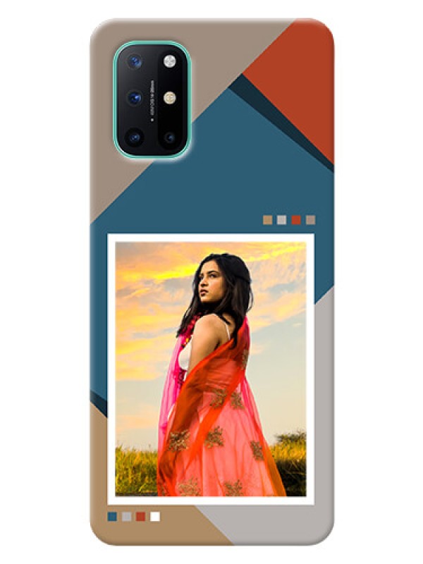 Custom OnePlus 8T Mobile Back Covers: Retro color pallet Design