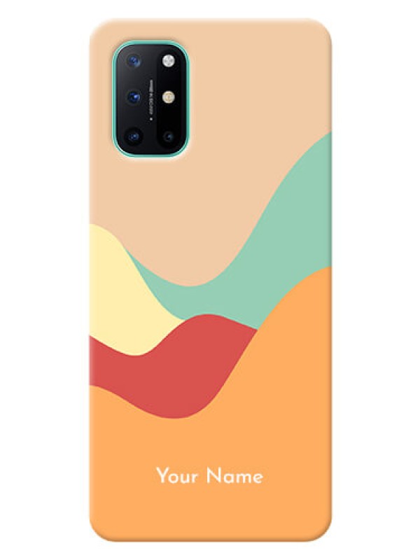 Custom OnePlus 8T Custom Mobile Case with Ocean Waves Multi-colour Design