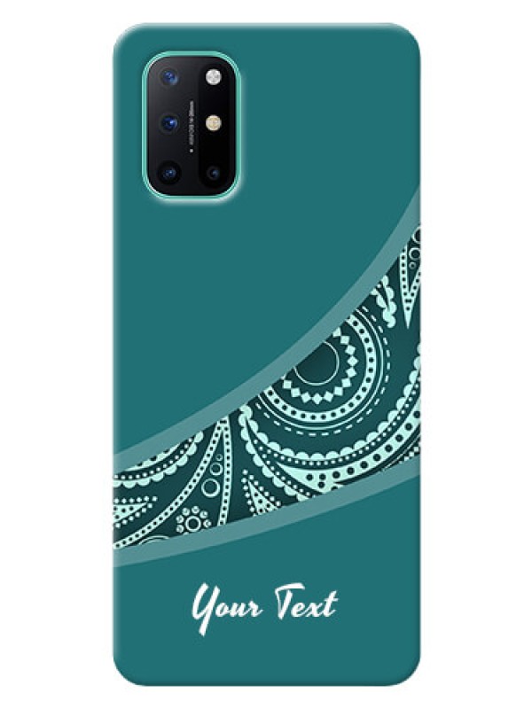Custom OnePlus 8T Custom Phone Covers: semi visible floral Design