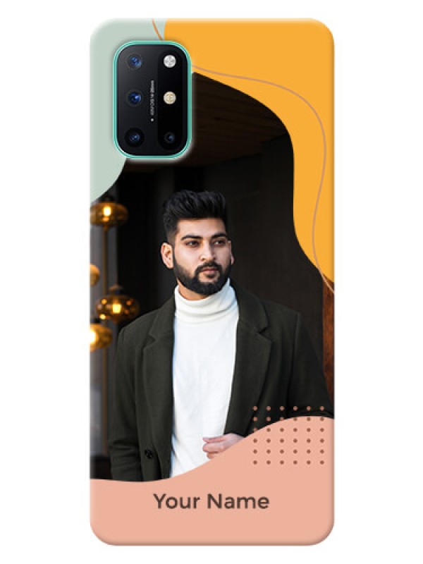 Custom OnePlus 8T Custom Phone Cases: Tri-coloured overlay design