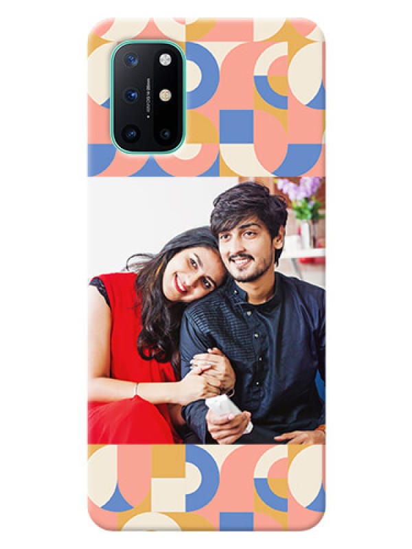 Custom OnePlus 8T Custom Phone Covers: Semi-circle Maze Pattern Design