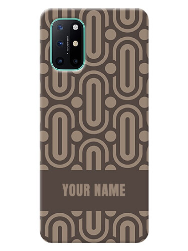 Custom OnePlus 8T Custom Phone Covers: Captivating Zero Pattern Design