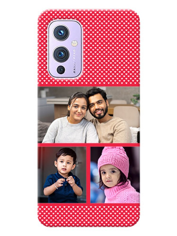 Custom OnePlus 9 5G mobile back covers online: Bulk Pic Upload Design