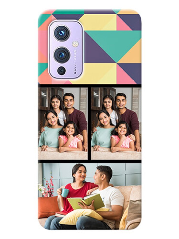 Custom OnePlus 9 5G personalised phone covers: Bulk Pic Upload Design