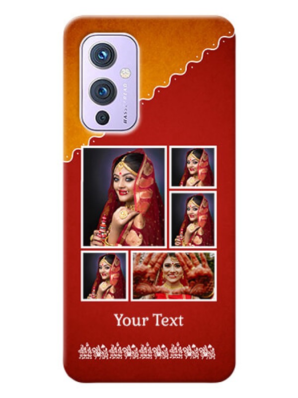 Custom OnePlus 9 5G customized phone cases: Wedding Pic Upload Design