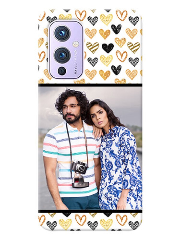 Custom OnePlus 9 5G Personalized Mobile Cases: Love Symbol Design