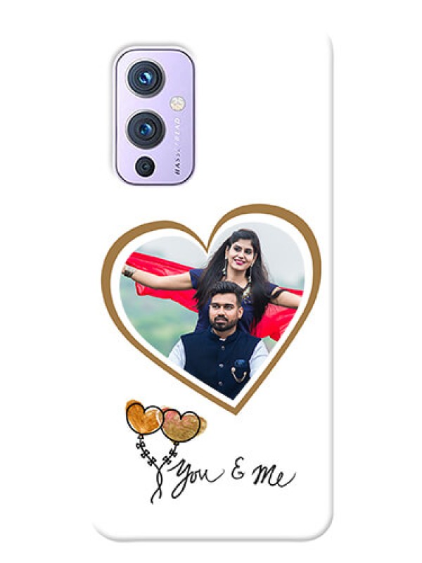 Custom OnePlus 9 5G customized phone cases: You & Me Design