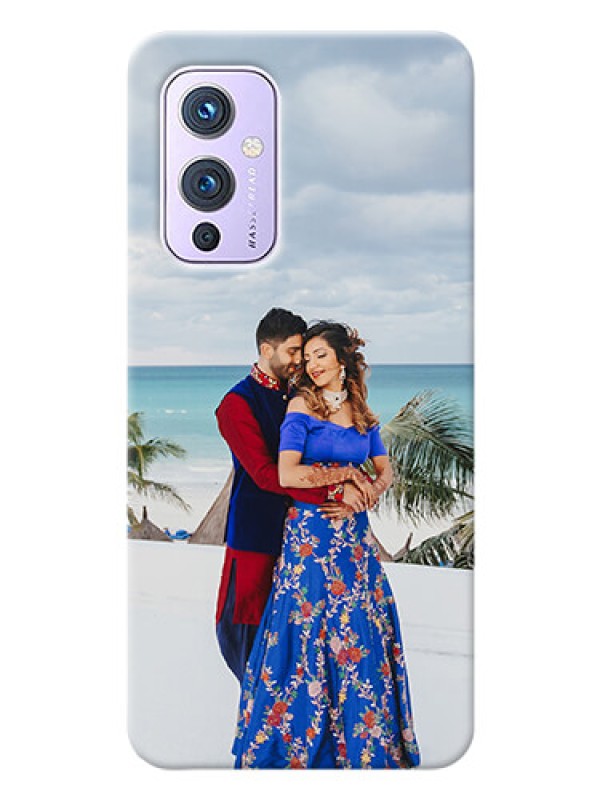 Custom OnePlus 9 5G Custom Mobile Cover: Upload Full Picture Design