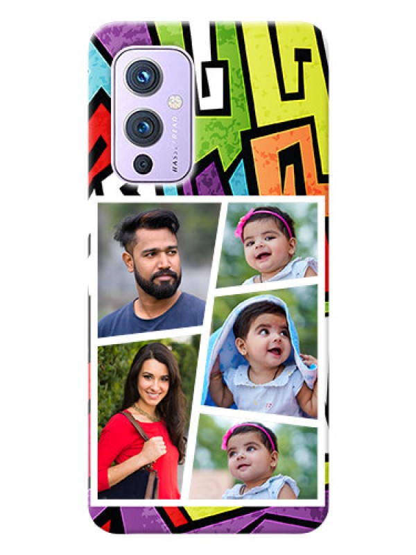 Custom OnePlus 9 5G Personalized Mobile Cases: graffiti pattern Design