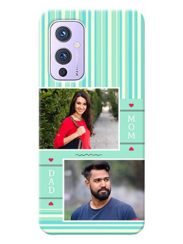 Custom OnePlus 9 5G custom mobile phone covers: Mom & Dad Pic Design