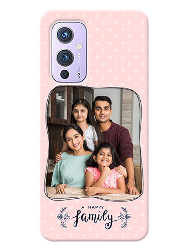 Custom OnePlus 9 5G Personalized Phone Cases: Family with Dots Design