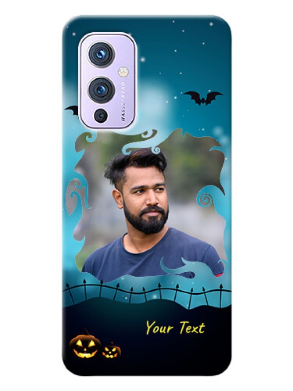 Custom OnePlus 9 5G Personalised Phone Cases: Halloween frame design