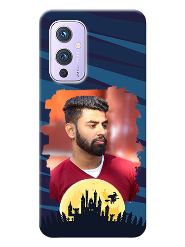 Custom OnePlus 9 5G Back Covers: Halloween Witch Design 