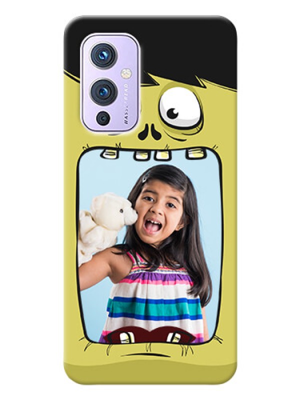 Custom OnePlus 9 5G Mobile Covers: Cartoon monster back case Design