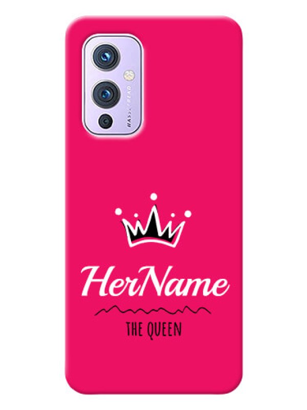 Custom OnePlus 9 5G Queen Phone Case with Name