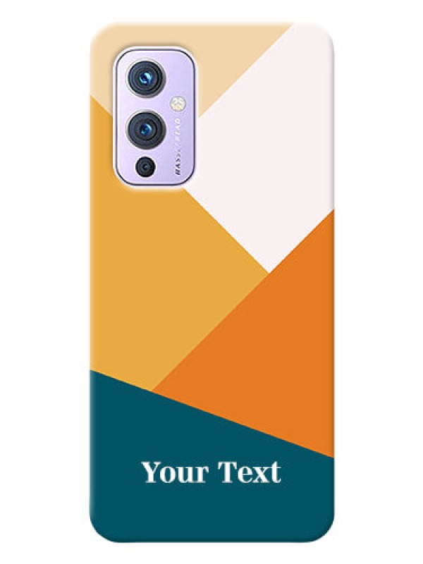 Custom OnePlus 9 5G Custom Phone Cases: Stacked Multi-colour Design