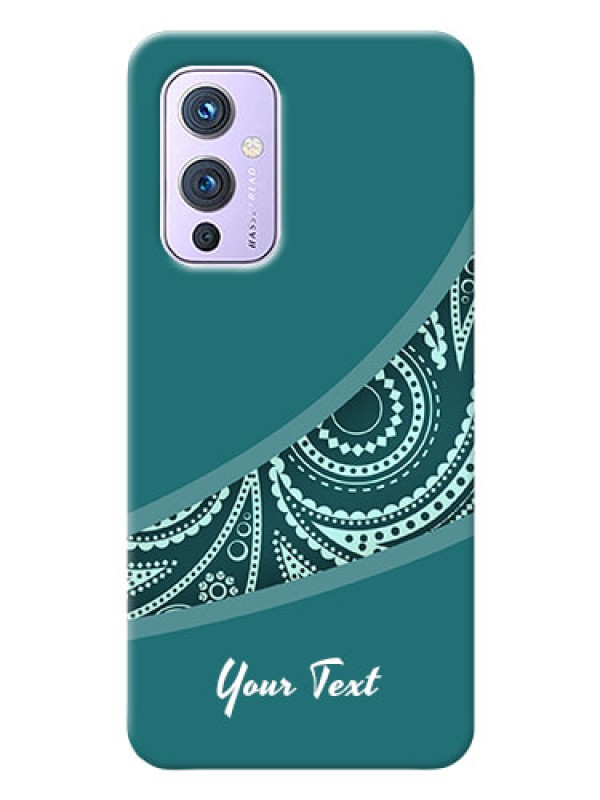 Custom OnePlus 9 5G Custom Phone Covers: semi visible floral Design