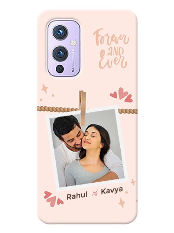 Custom OnePlus 9 5G Phone Back Covers: Forever and ever love Design