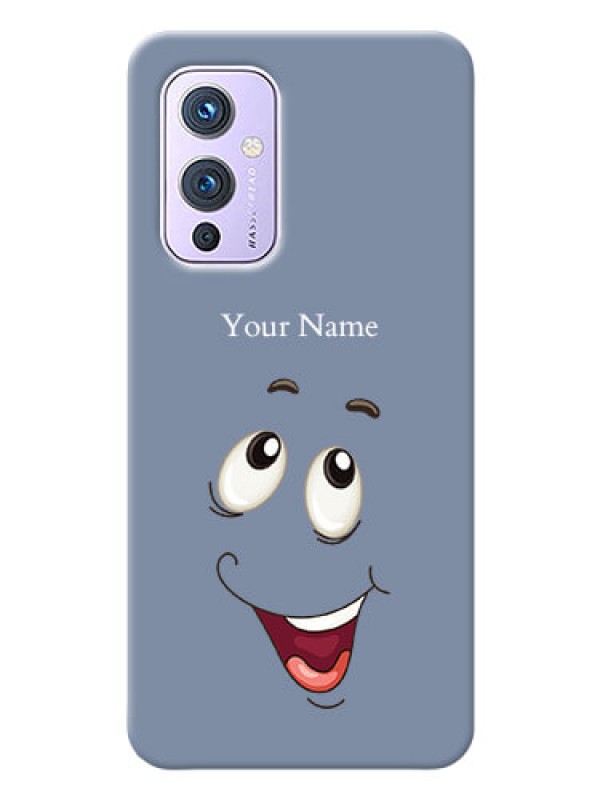 Custom OnePlus 9 5G Phone Back Covers: Laughing Cartoon Face Design