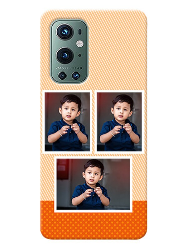 Custom OnePlus 9 Pro 5G Mobile Back Covers: Bulk Photos Upload Design