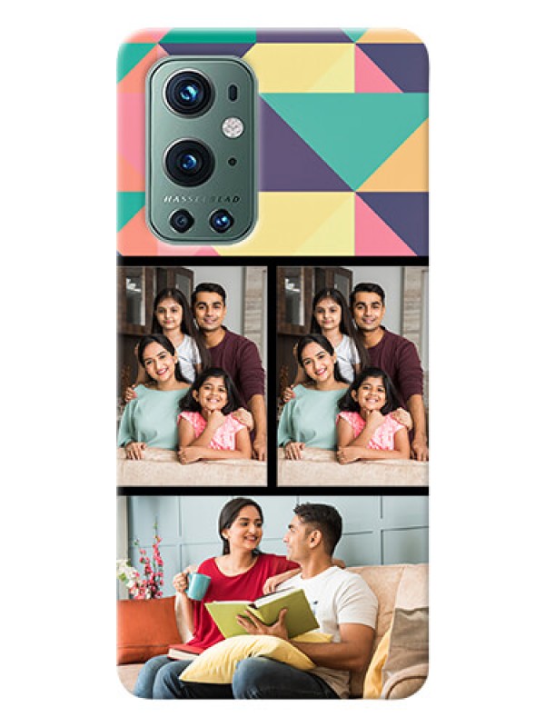 Custom OnePlus 9 Pro 5G personalised phone covers: Bulk Pic Upload Design