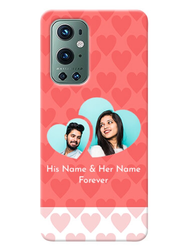 Custom OnePlus 9 Pro 5G personalized phone covers: Couple Pic Upload Design