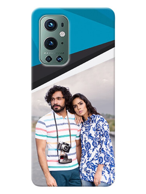 Custom OnePlus 9 Pro 5G Back Covers: Simple Pattern Photo Upload Design