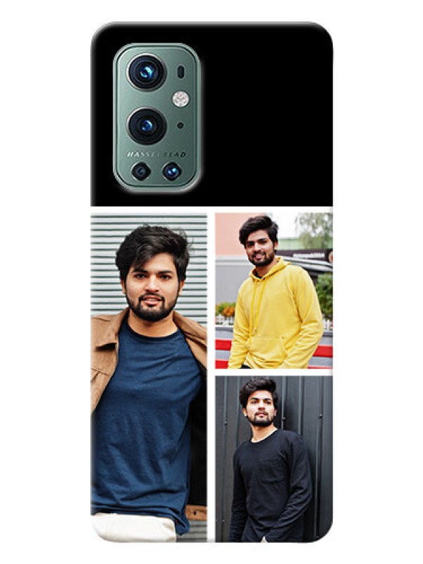 Custom OnePlus 9 Pro 5G Custom Mobile Cover: Upload Multiple Picture Design