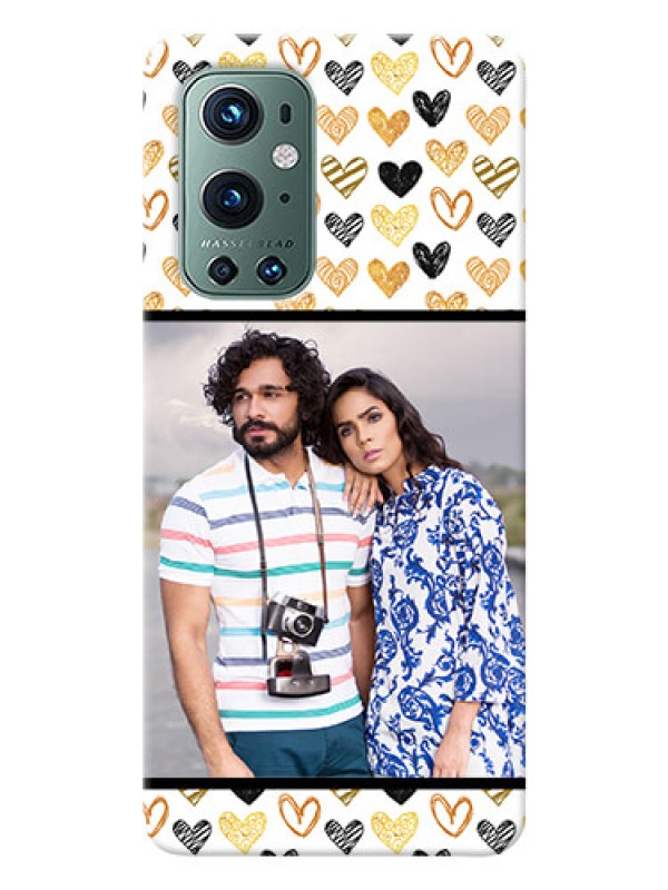 Custom OnePlus 9 Pro 5G Personalized Mobile Cases: Love Symbol Design