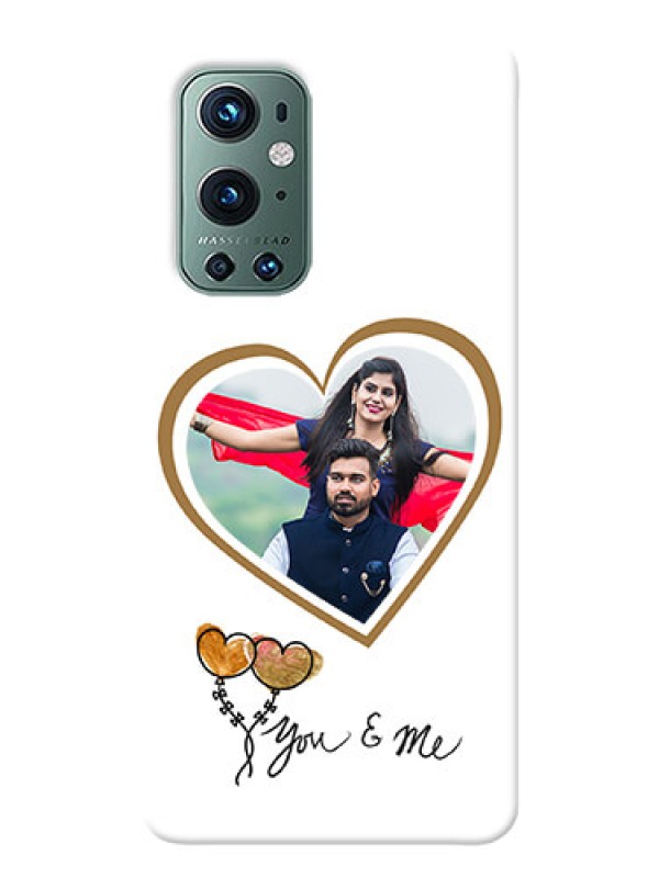 Custom OnePlus 9 Pro 5G customized phone cases: You & Me Design
