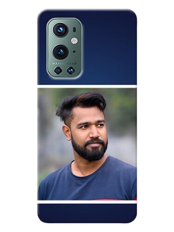 Custom OnePlus 9 Pro 5G Mobile Cases: Simple Royal Blue Design