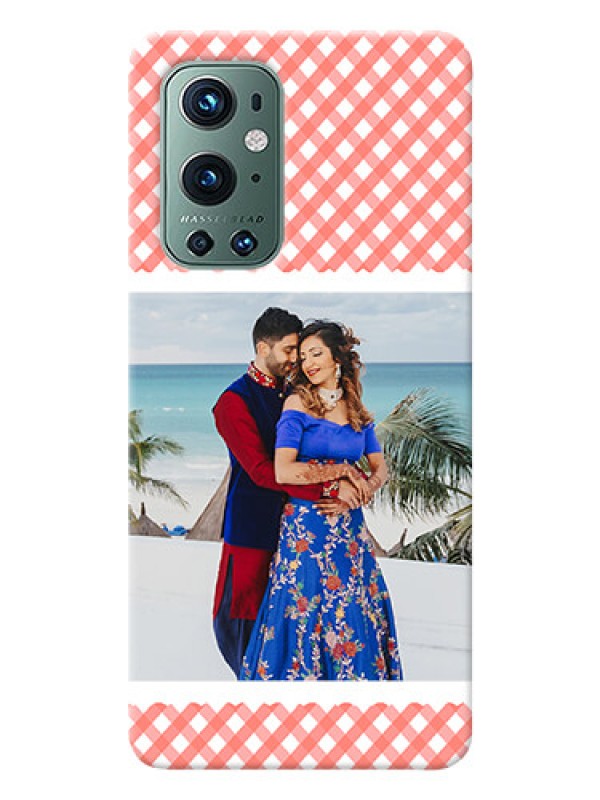 Custom OnePlus 9 Pro 5G custom mobile cases: Pink Pattern Design