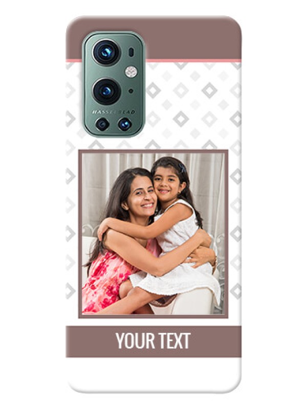 Custom OnePlus 9 Pro 5G custom back covers: Simple Diamond Design