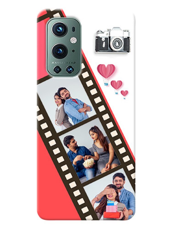 Custom OnePlus 9 Pro 5G custom phone covers: 3 Image Holder with Film Reel