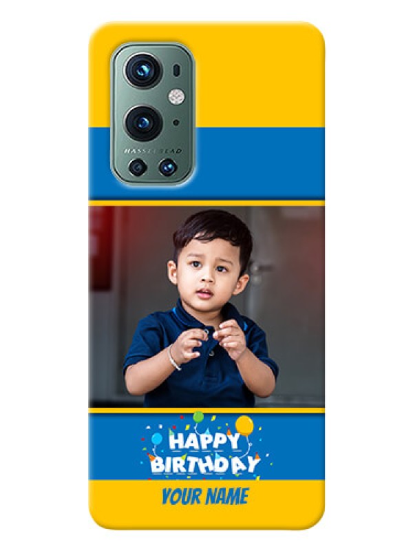 Custom OnePlus 9 Pro 5G Mobile Back Covers Online: Birthday Wishes Design