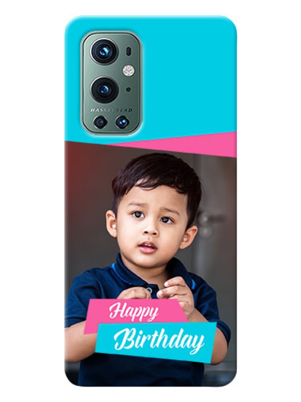 Custom OnePlus 9 Pro 5G Mobile Covers: Image Holder with 2 Color Design