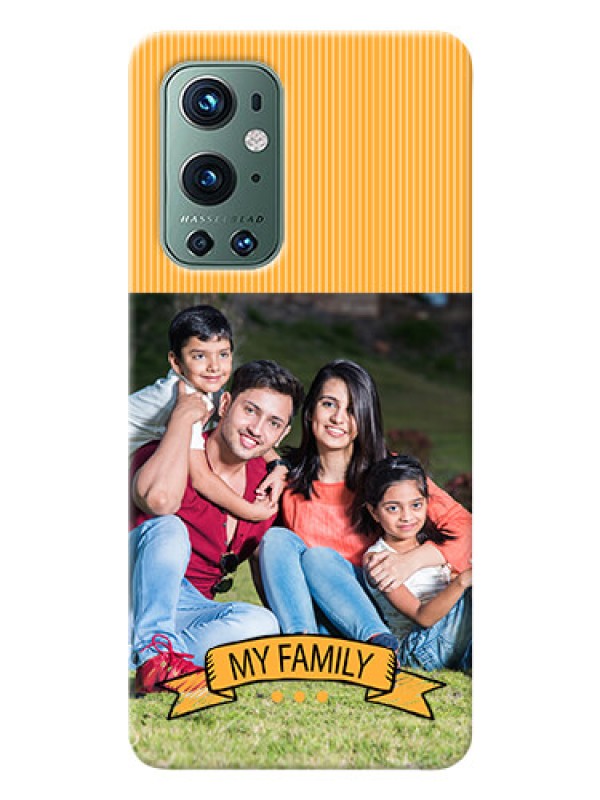 Custom OnePlus 9 Pro 5G Personalized Mobile Cases: My Family Design
