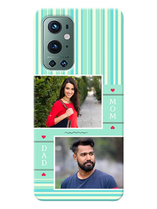 Custom OnePlus 9 Pro 5G custom mobile phone covers: Mom & Dad Pic Design