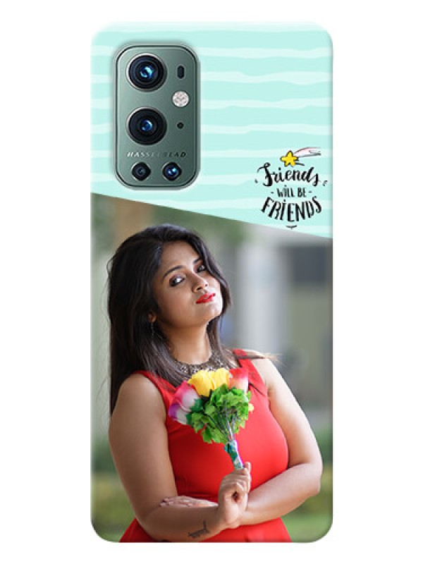Custom OnePlus 9 Pro 5G Mobile Back Covers: Friends Picture Icon Design