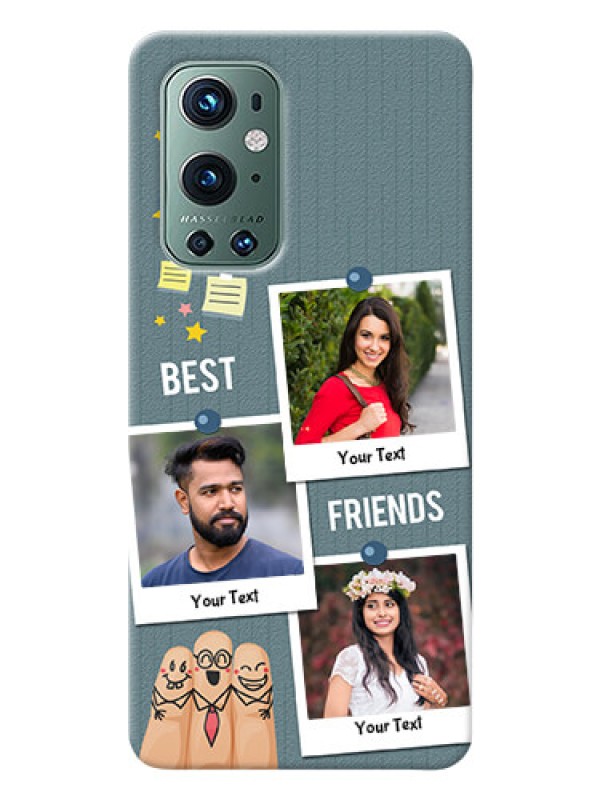 Custom OnePlus 9 Pro 5G Mobile Cases: Sticky Frames and Friendship Design