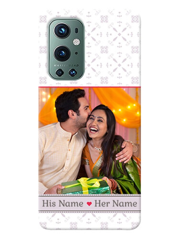 Custom OnePlus 9 Pro 5G Phone Cases with Photo and Ethnic Design