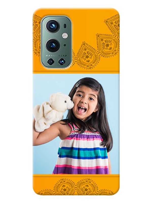 Custom OnePlus 9 Pro 5G custom mobile back covers: Photo Wedding Design 