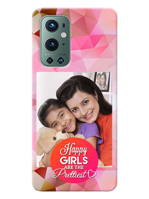 Custom OnePlus 9 Pro 5G Personalized Phone Covers: Abstract Triangle Design